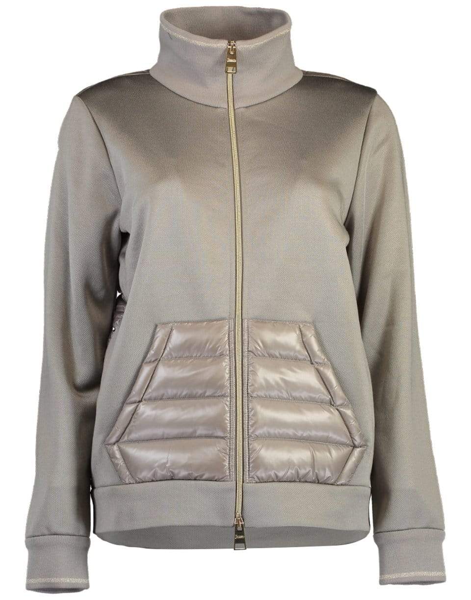 HERNO-Nylon Ultralight Bomber Jacket-