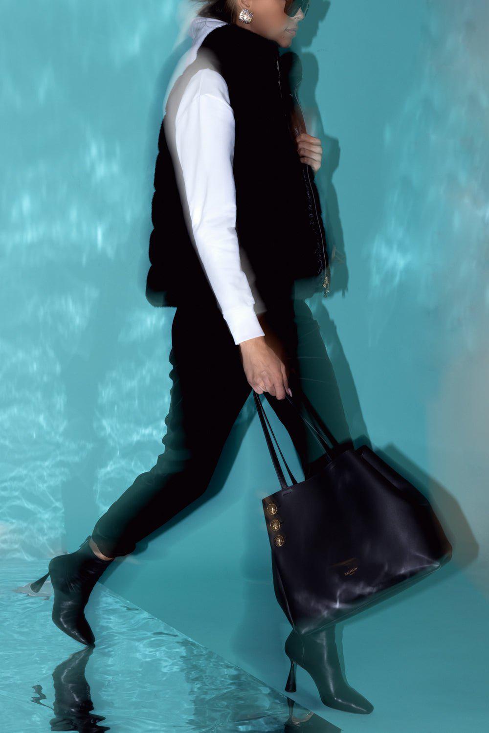 HERNO-Faux Fur Vest-