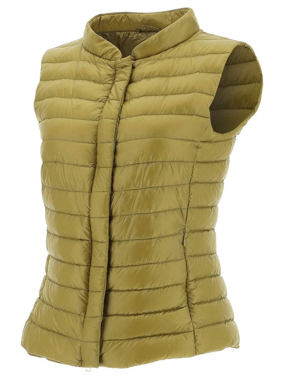 HERNO-Cedro Nylon Short Fitted Vest-