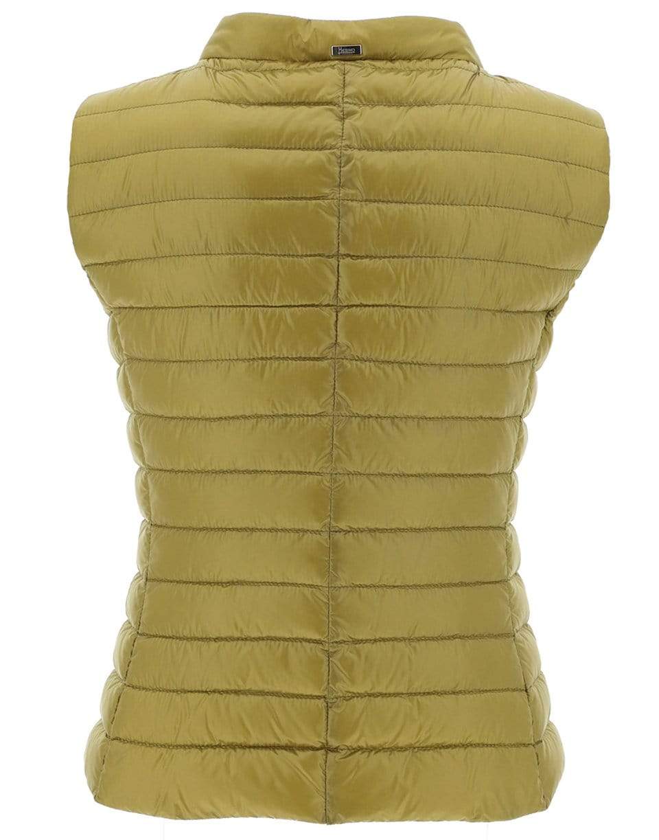 HERNO-Cedro Nylon Short Fitted Vest-