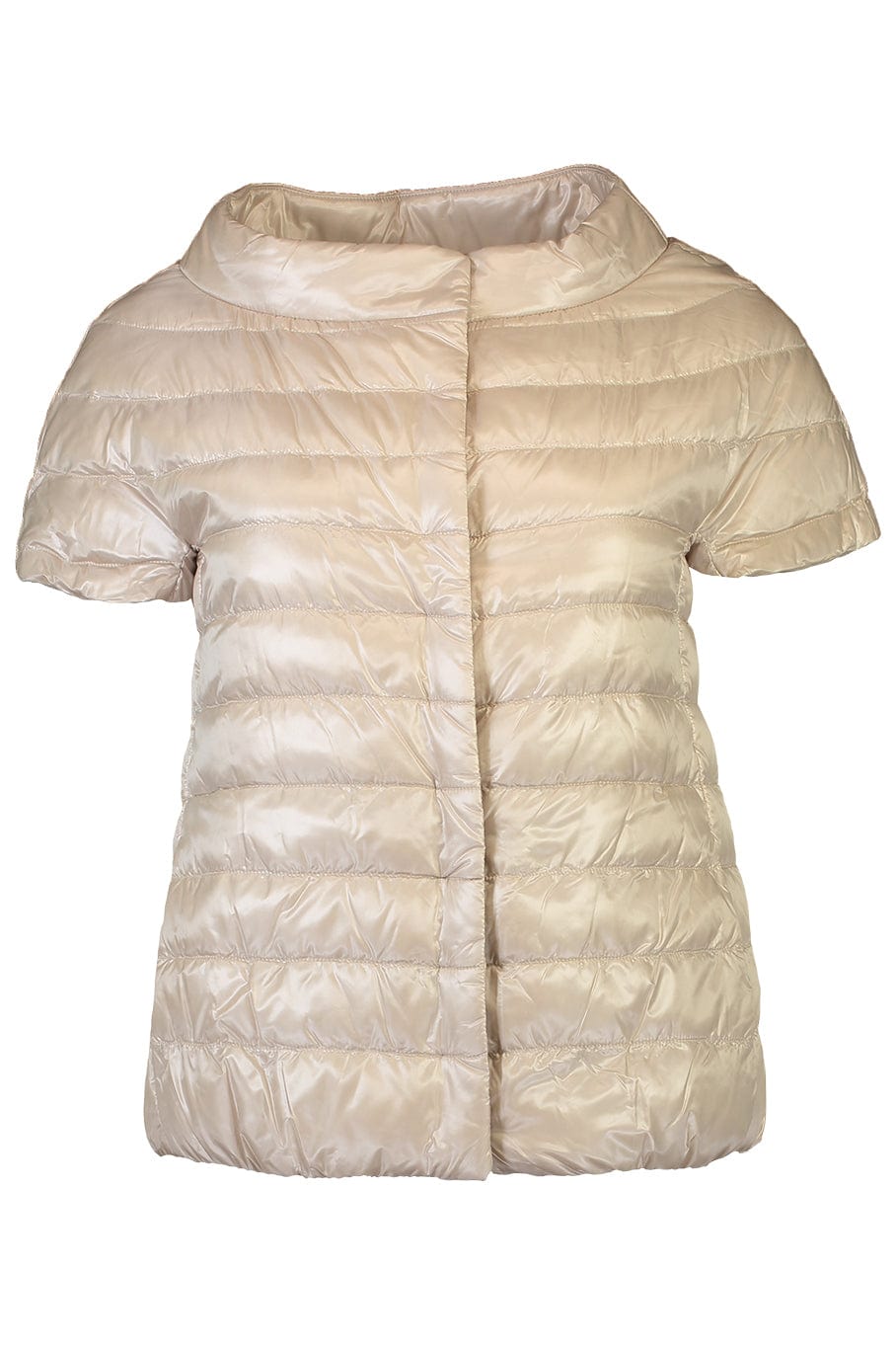 HERNO-Iconico Emilia Cap Sleeve Jacket - Chantilly-