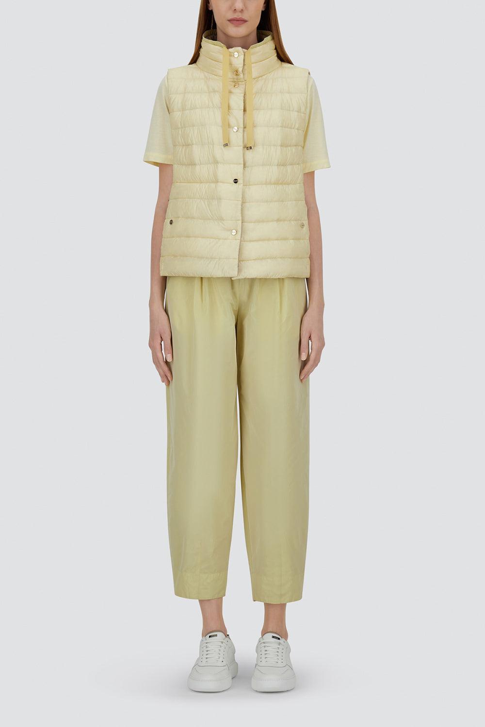 Ultralight Reversible Vest - Lemon Champagne-LEMNCHMP-38-CLOTHINGJACKETVESTS-HERNO