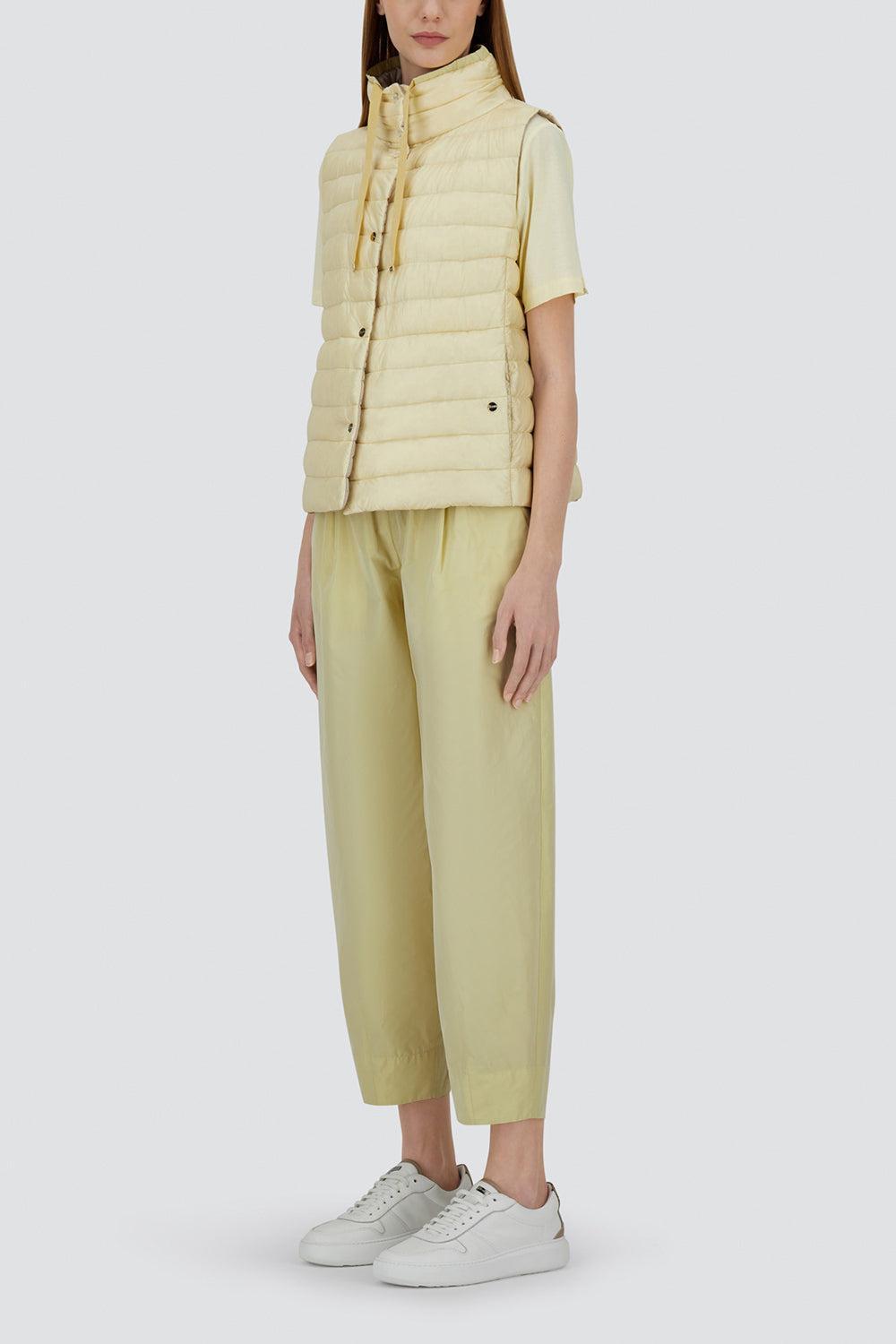 Ultralight Reversible Vest - Lemon Champagne-LEMNCHMP-38-CLOTHINGJACKETVESTS-HERNO
