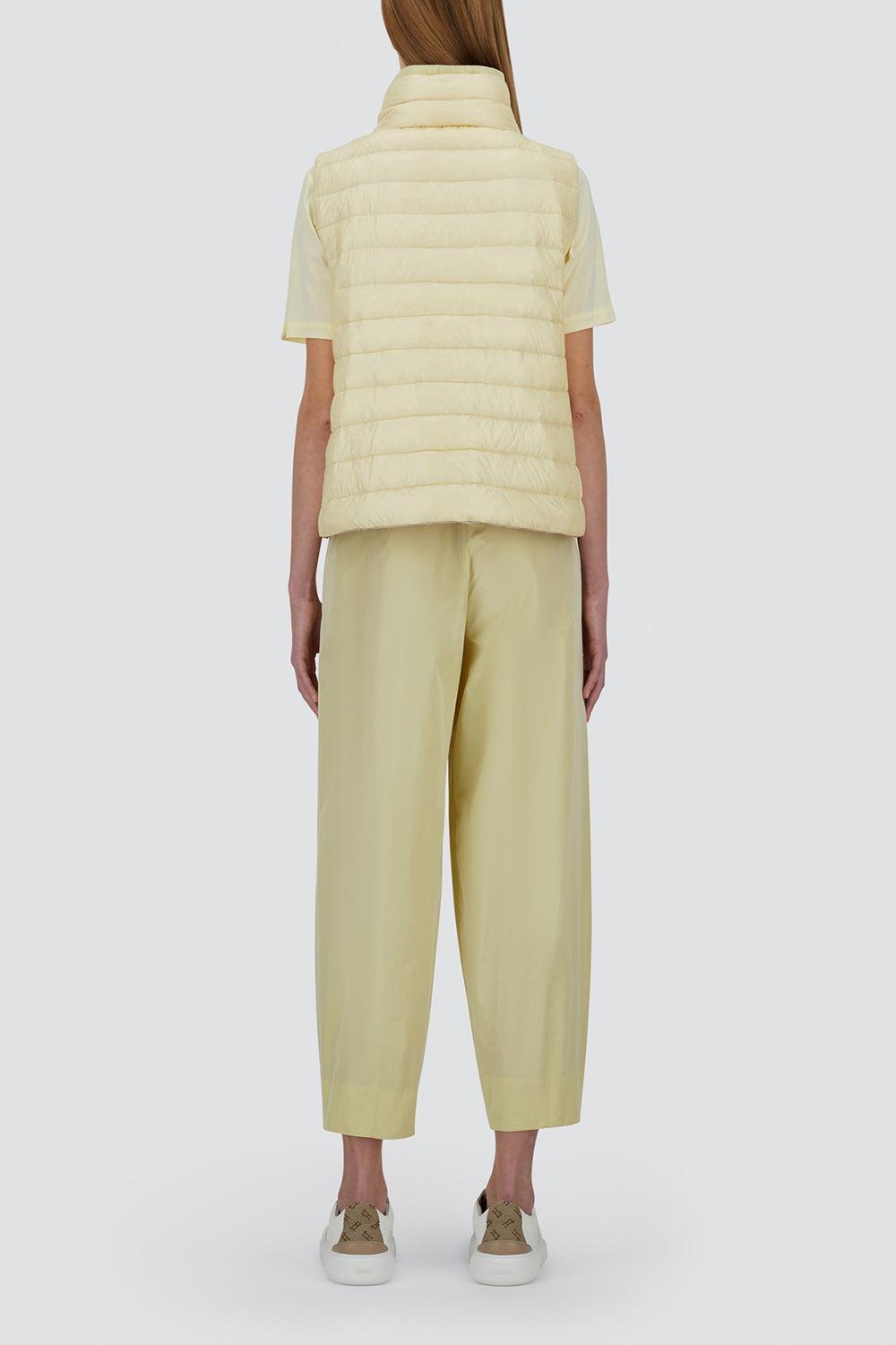 Ultralight Reversible Vest - Lemon Champagne-LEMNCHMP-38-CLOTHINGJACKETVESTS-HERNO
