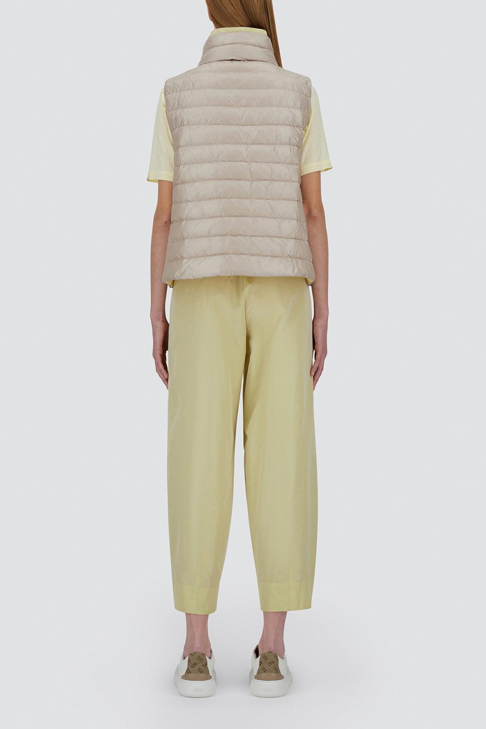 Ultralight Reversible Vest - Lemon Champagne-LEMNCHMP-38-CLOTHINGJACKETVESTS-HERNO