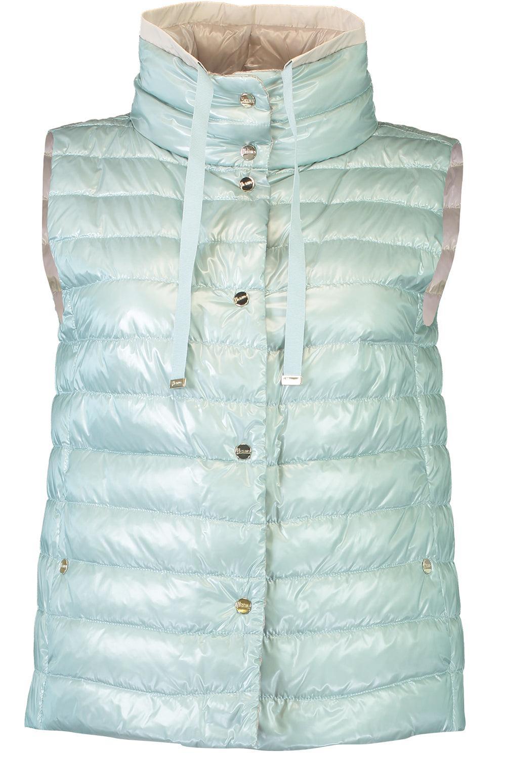 Ultralight Reversible Vest - Blue Champagne-LTBLUCHM-38-CLOTHINGJACKETVESTS-HERNO