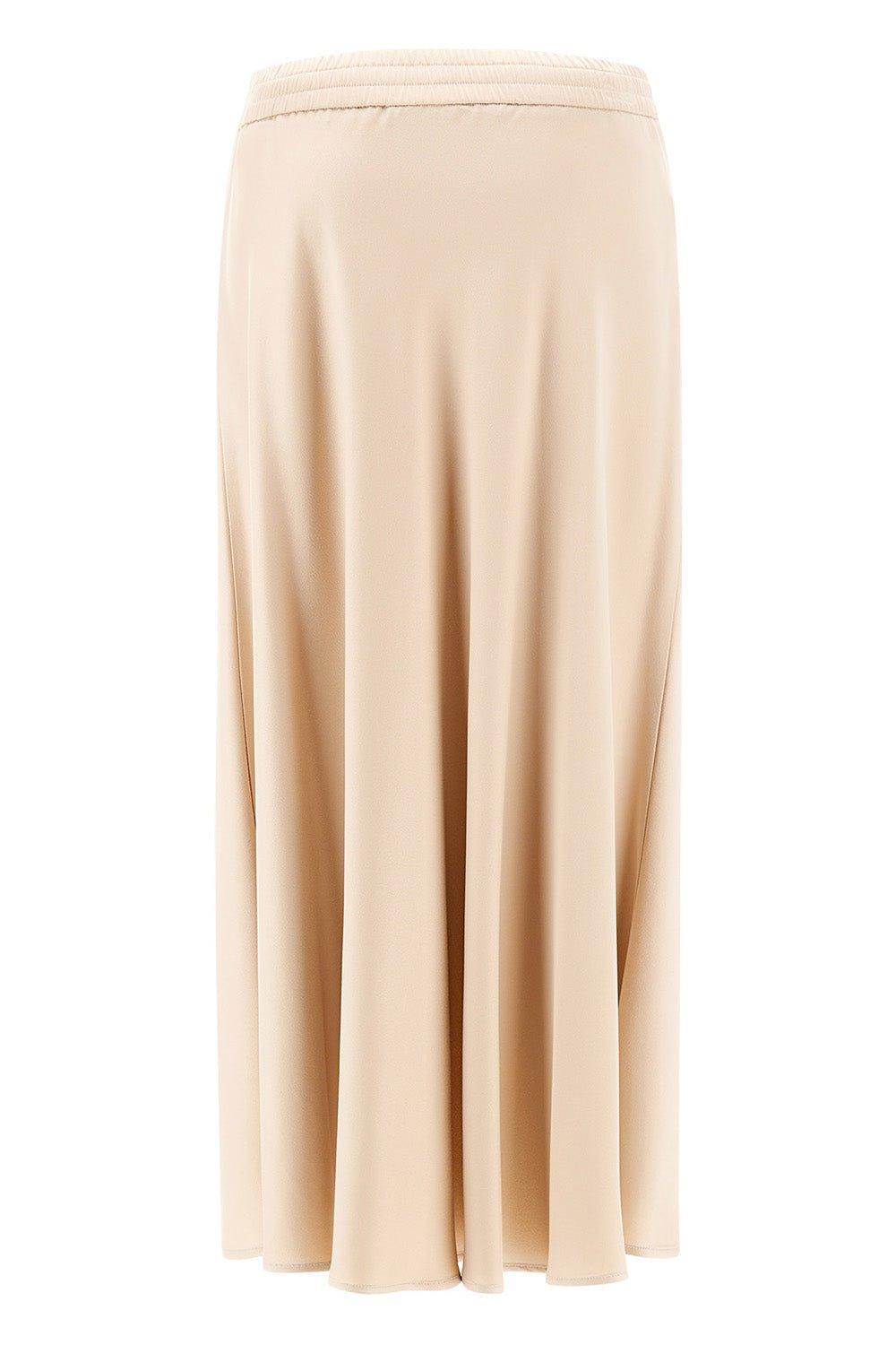HERNO-Satin Effect Skirt-