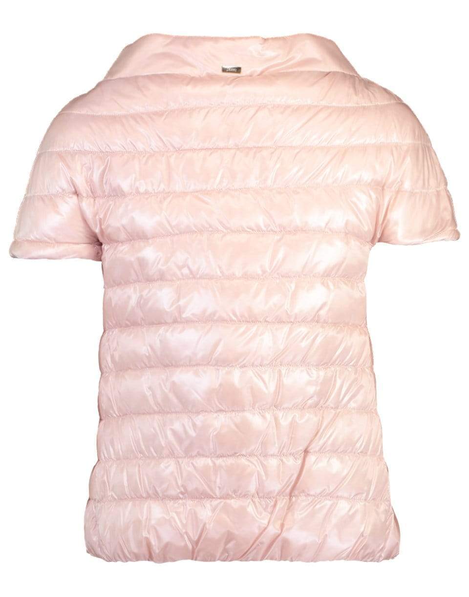 HERNO-Iconico Greta Cap Sleeve Jacket-