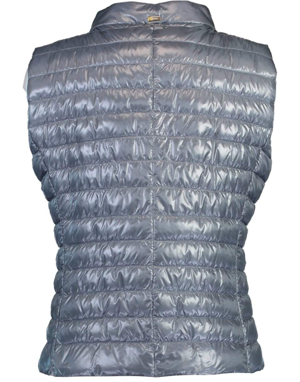 HERNO-Fitted Nylon Ultralight Vest-