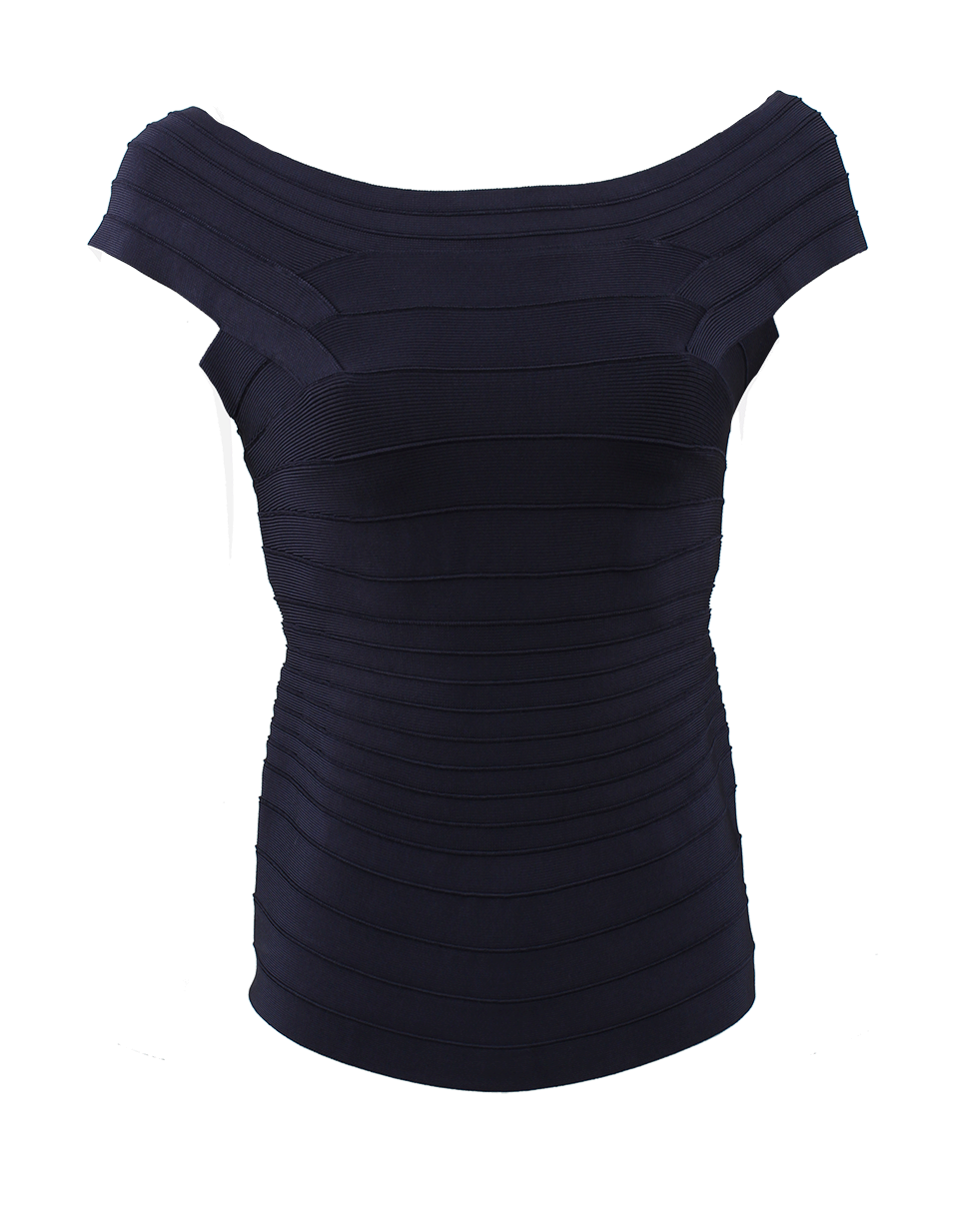 HERVE LEGER-Boatneck Pamela Top-