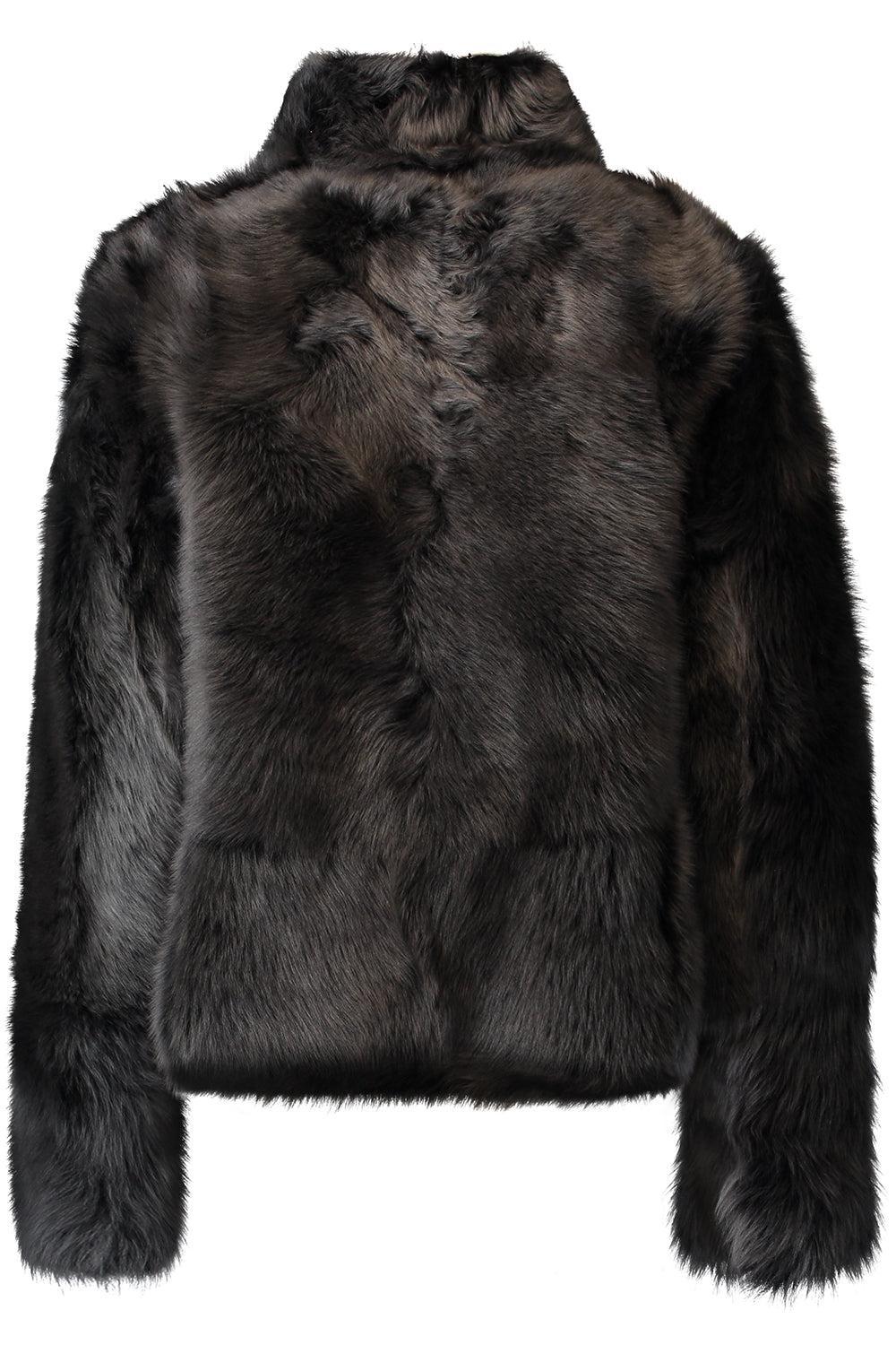 Hope Reversible Jacket-BLACK-XS-CLOTHINGCOATFUR-HISO