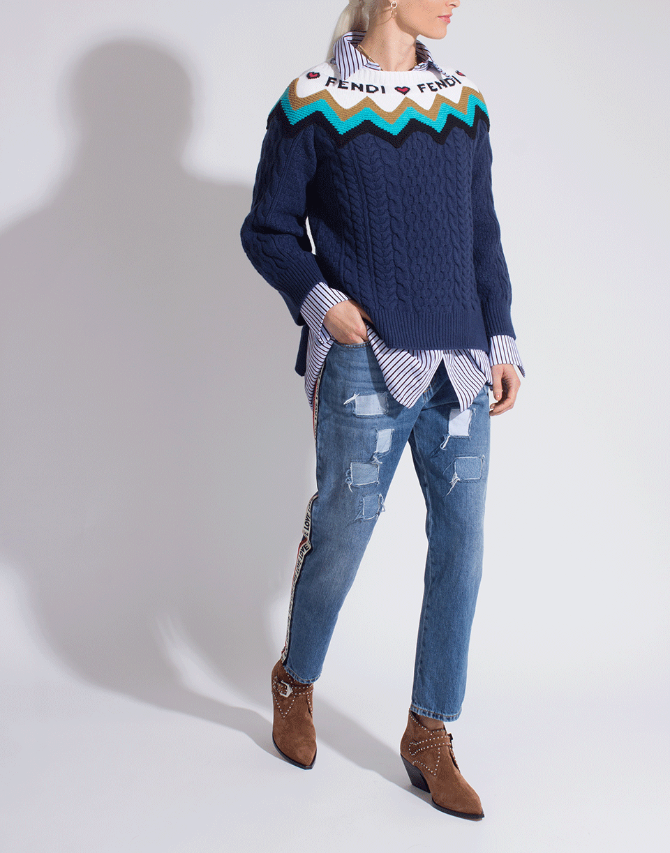 HISTORY REPEATS-Love Trim Skinny Jean-