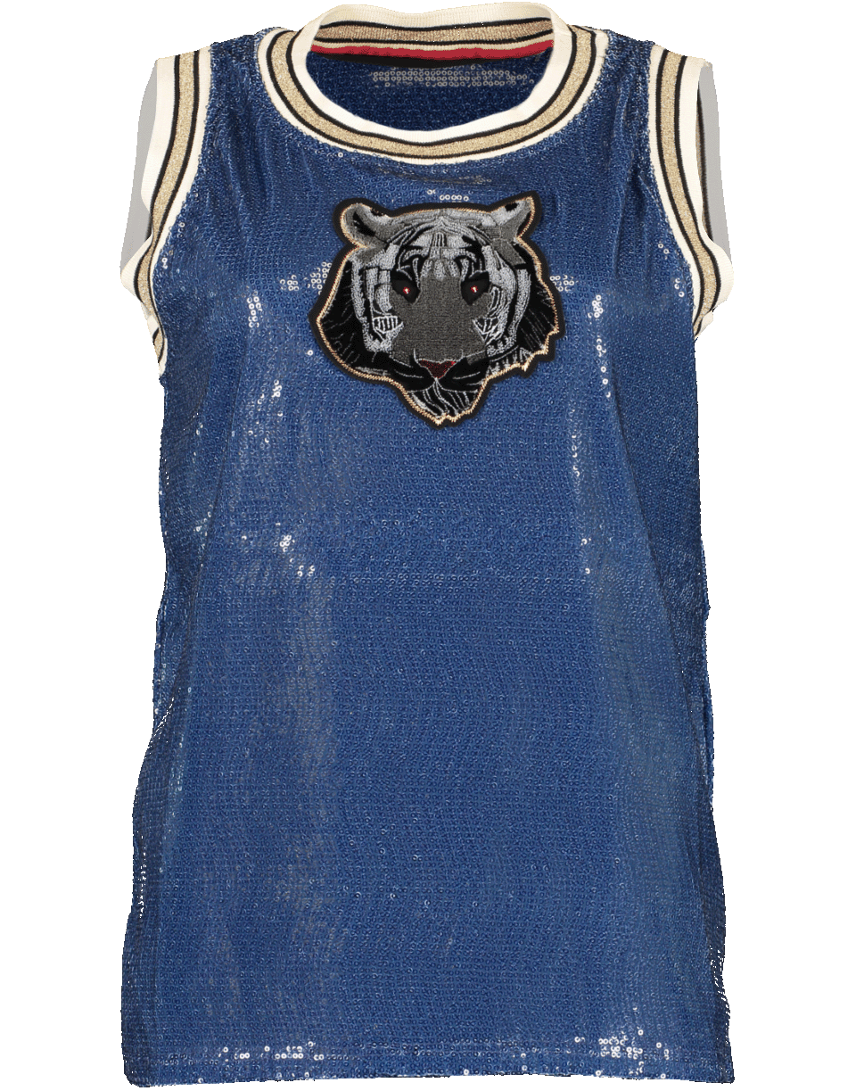 HISTORY REPEATS-Sequin Tiger Tank-