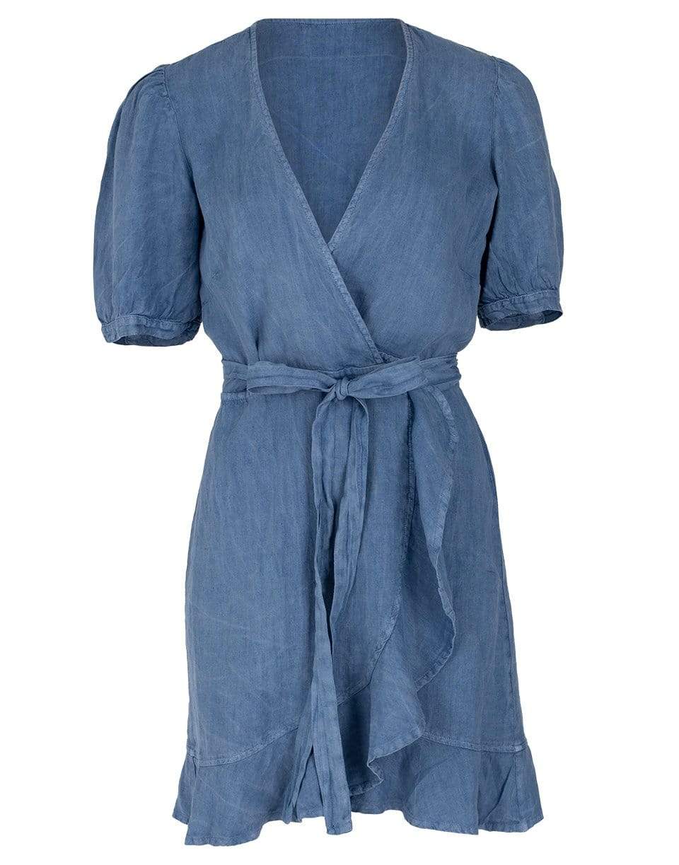 HONORINE-Edie Dress - Blue Jean-