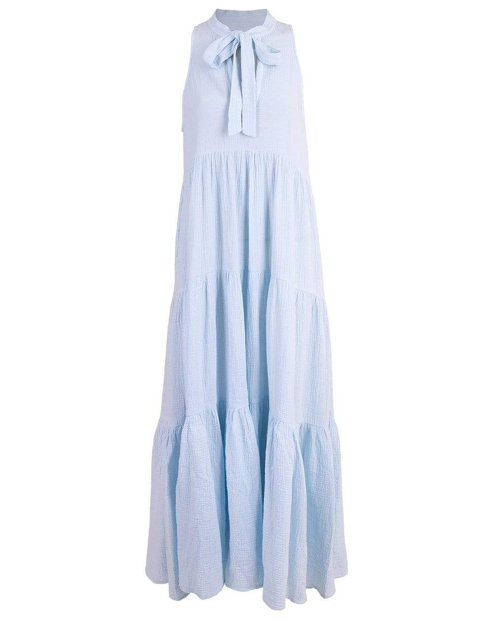HONORINE-Long Eve Double Gauze Dress-
