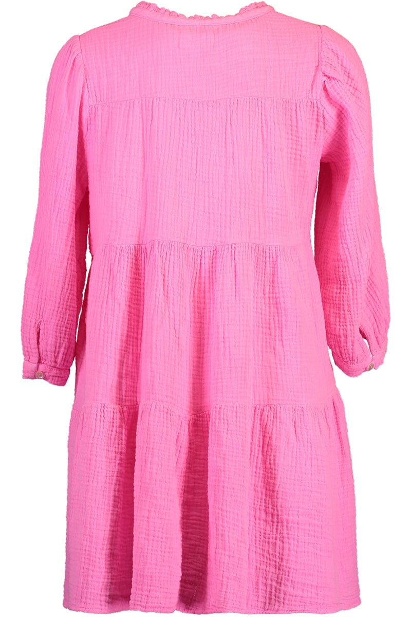 HONORINE-New Short Giselle Dress - Hibiscus-