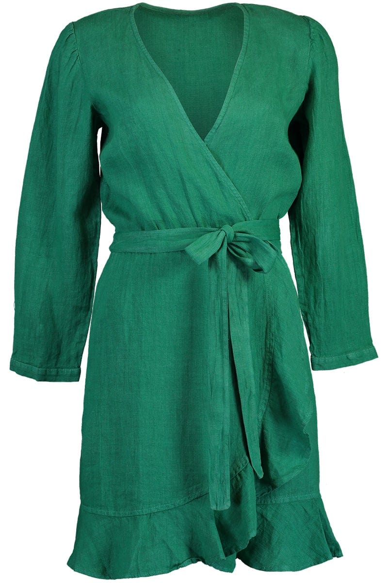 HONORINE-Odette Dress - Jade-