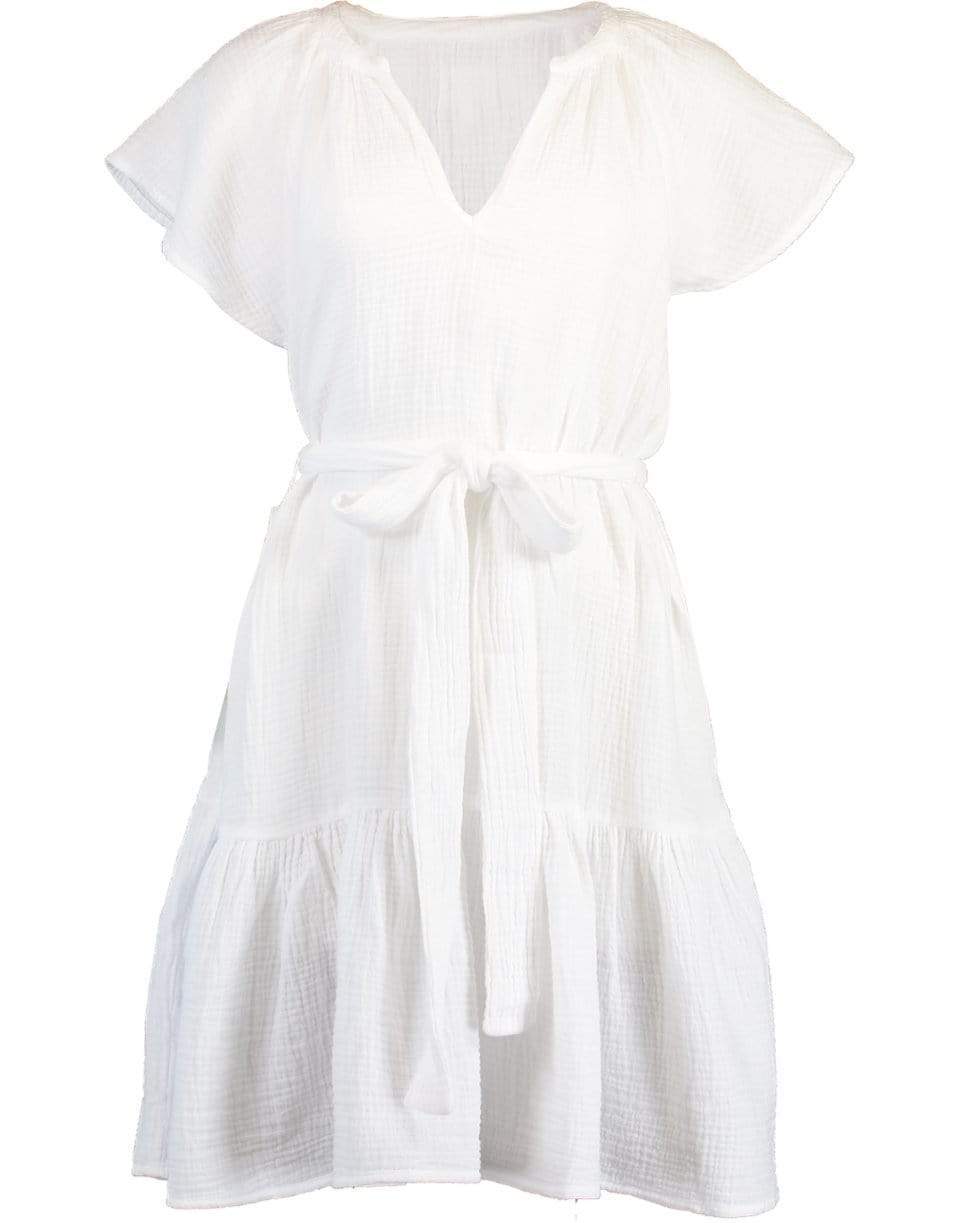HONORINE-White Didi Dress-