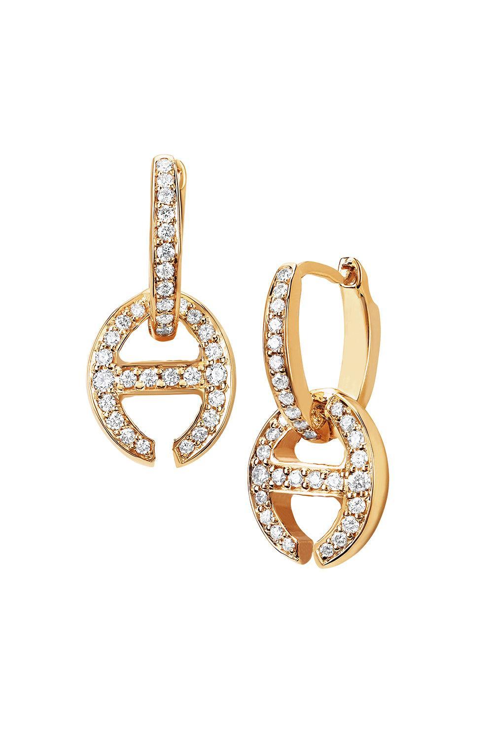Klaasp Diamond Earrings-YELLOW GOLD-JEWELRYFINE JEWELEARRING-HOORSENBUHS LLC.
