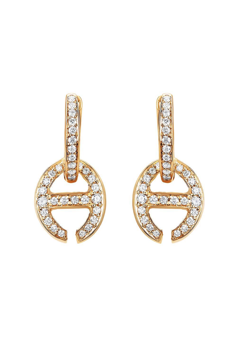 Klaasp Diamond Earrings-YELLOW GOLD-JEWELRYFINE JEWELEARRING-HOORSENBUHS LLC.