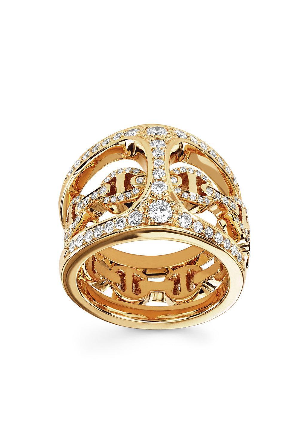 Phantom Clique Antiquated Ring-YELLOW GOLD-8-JEWELRYFINE JEWELRING-HOORSENBUHS LLC.