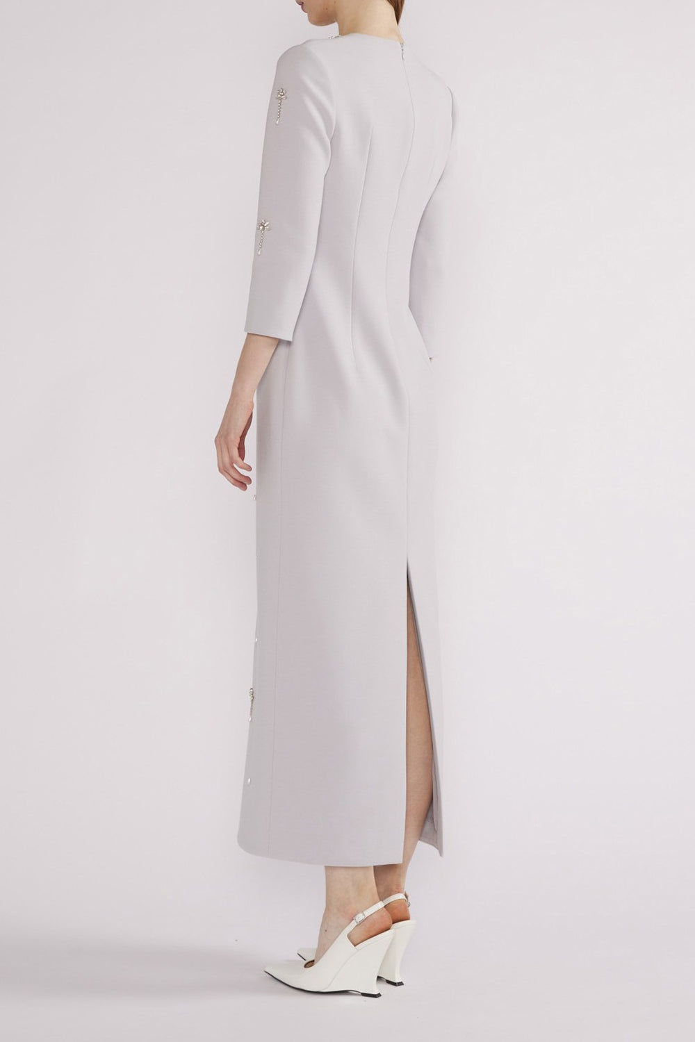  Skye Midi Dress-GREY-4-CLOTHINGDRESSCOCKTAIL-HUISHAN ZHANG 