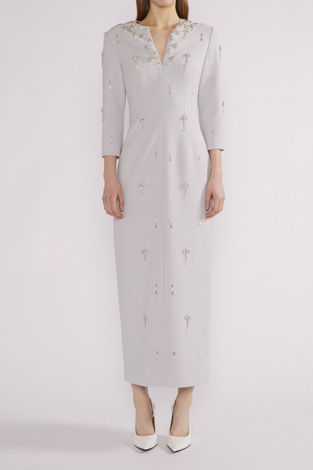  Skye Midi Dress-GREY-4-CLOTHINGDRESSCOCKTAIL-HUISHAN ZHANG 