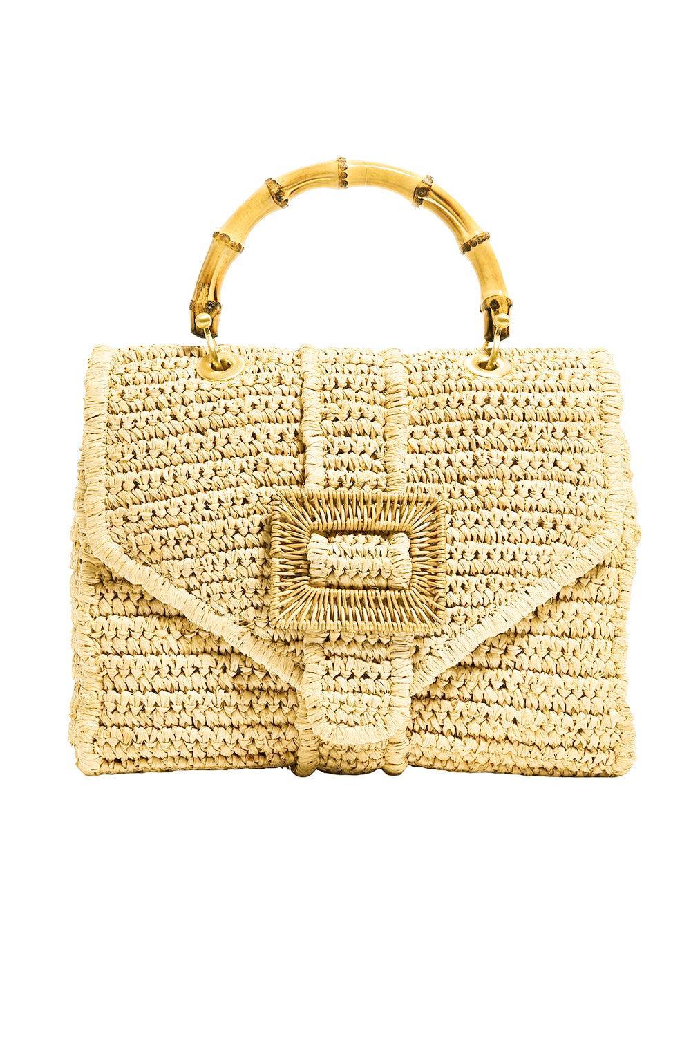 The Avis-BROWN-HANDBAGTOP HANDLE-PAMELA MUNSON