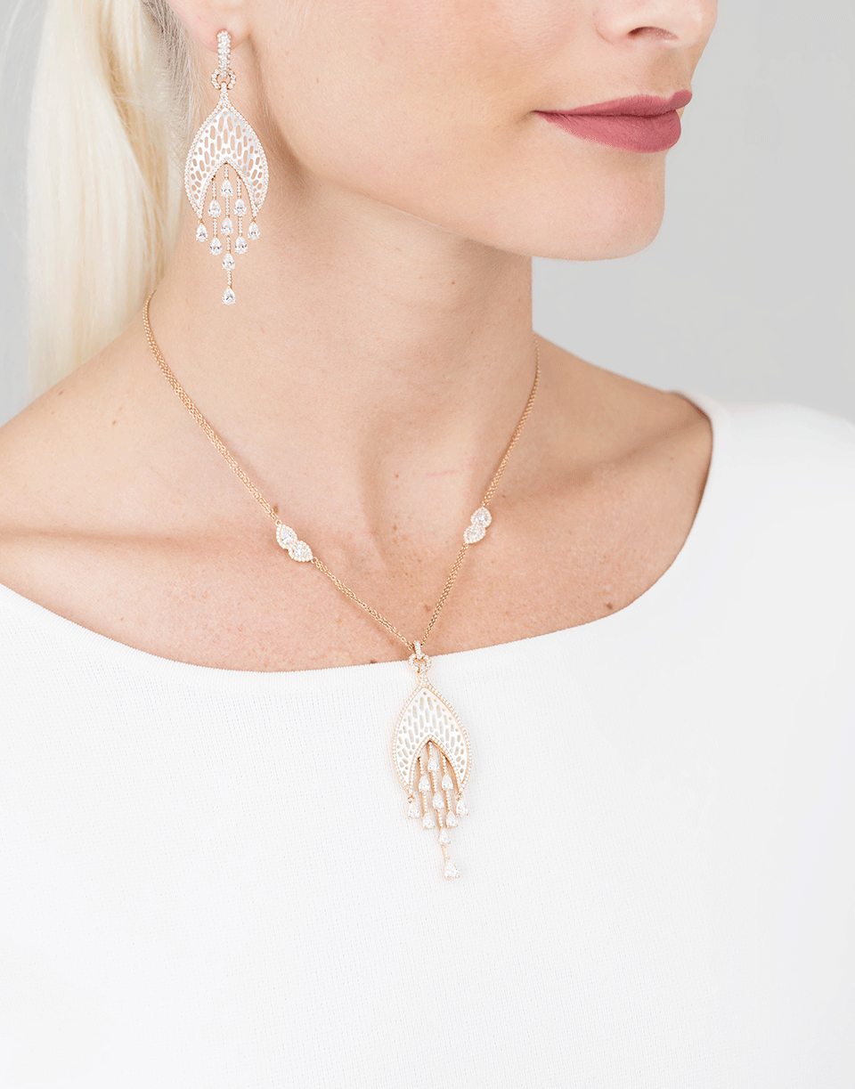 INBAR-Rain Earrings-ROSE GOLD
