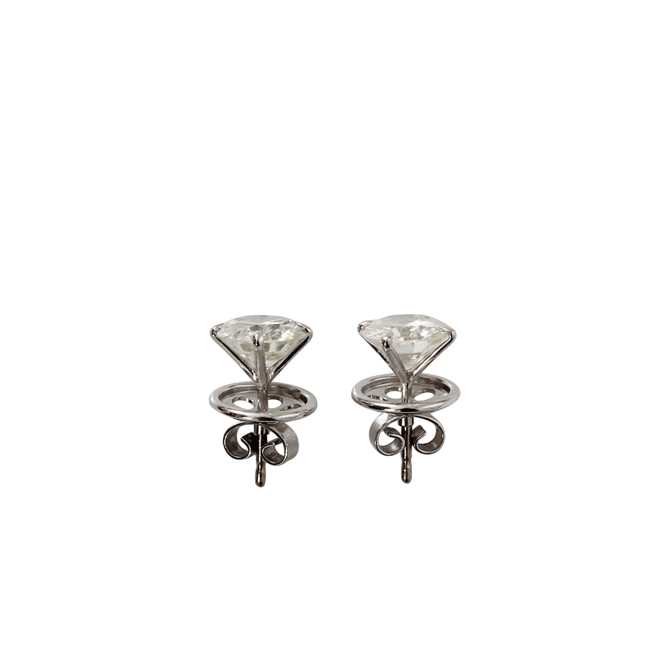 INBAR-Brilliant Diamond Studs-WHITE GOLD