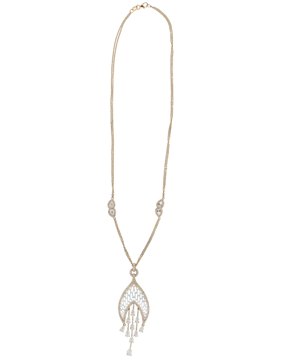 INBAR-Rain Necklace-ROSE GOLD