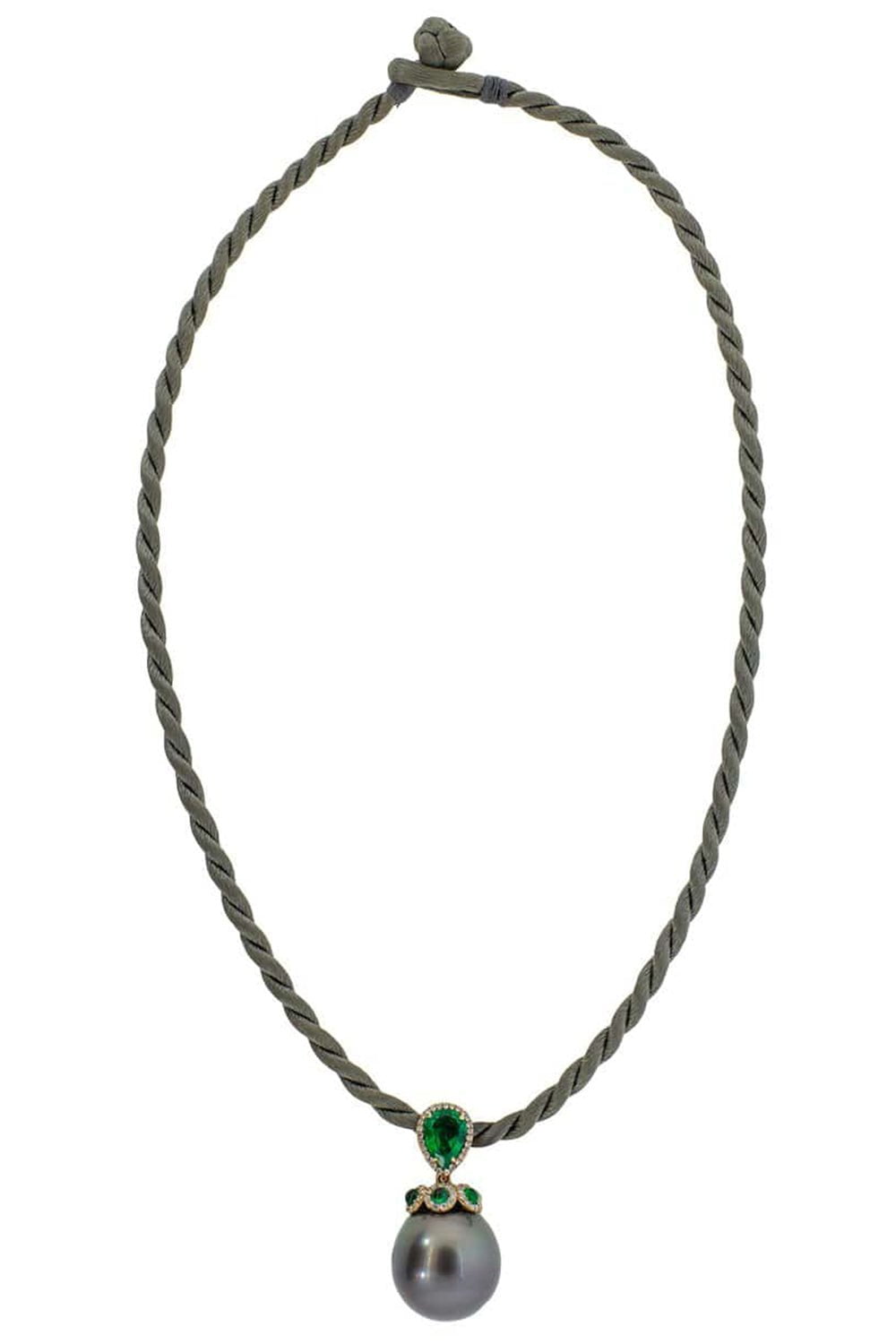 INBAR-Tahitian Pearl Pendant Necklace-ROSE GOLD
