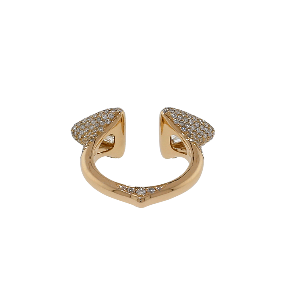 INBAR-Trillion Cut Diamond Ring-ROSE GOLD