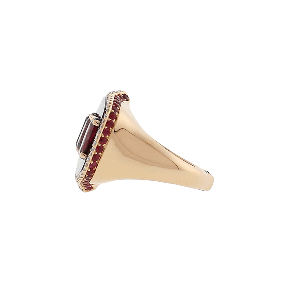 INBAR-Tourmaline Ring-ROSE GOLD
