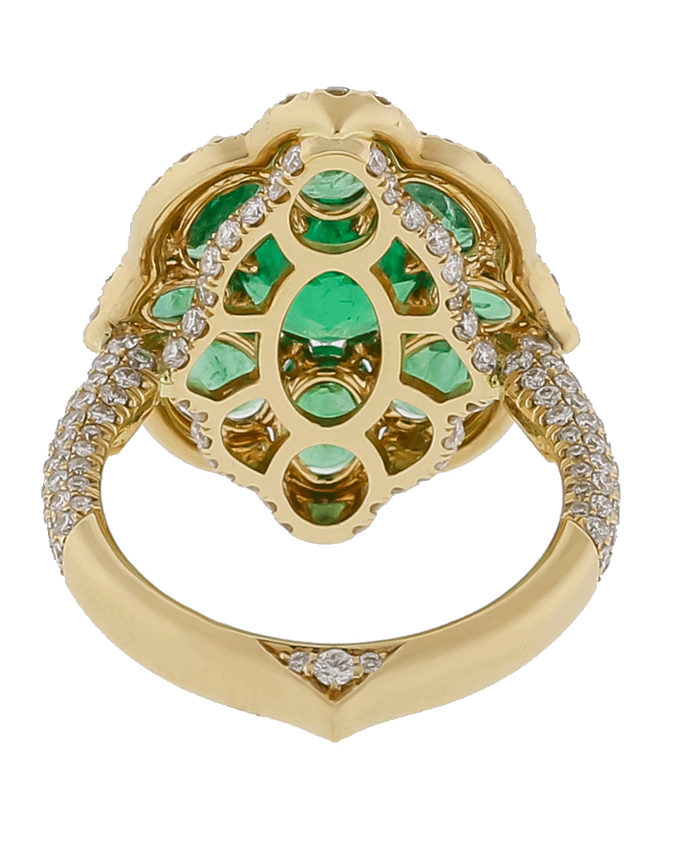 INBAR-Emerald Ring-ROSE GOLD