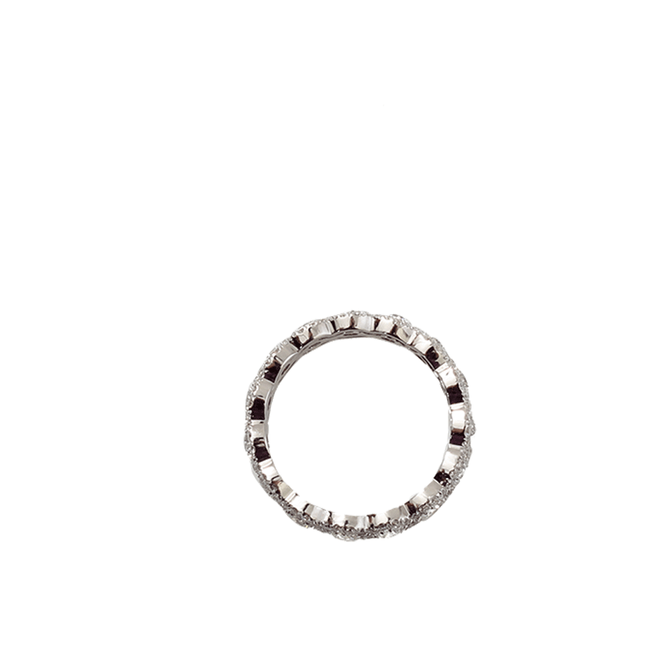 INBAR-Round Diamond Eternity Band-WHITE GOLD