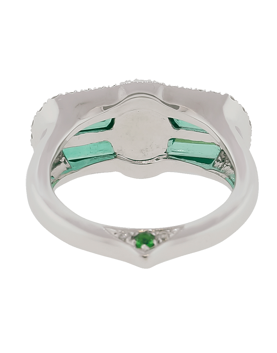 INBAR-Emerald Ring-WHITE GOLD