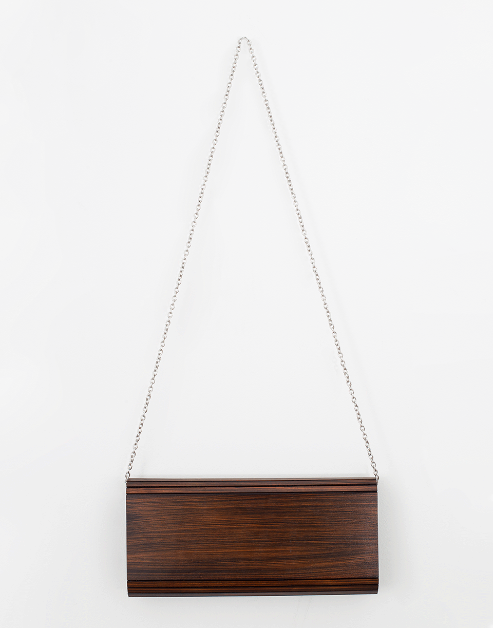 INGE CHRISTOPHER-Zena Clutch-DK BROWN