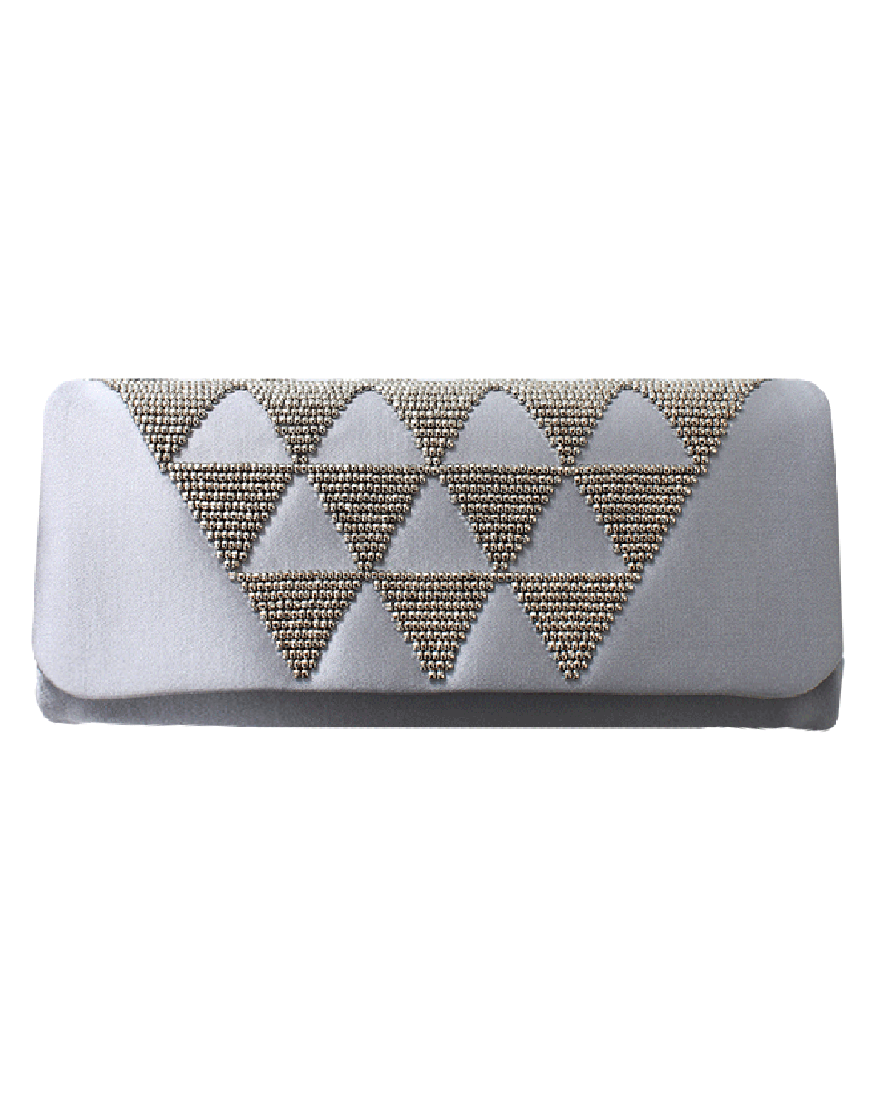INGE CHRISTOPHER-Audrey Clutch-SILVER