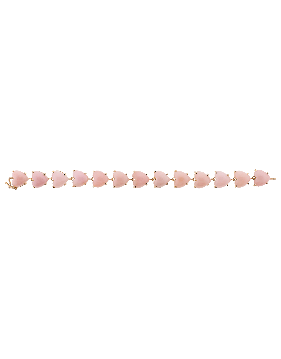 IRENE NEUWIRTH JEWELRY-Heart Shape Pink Opal Bracelet-ROSE GOLD