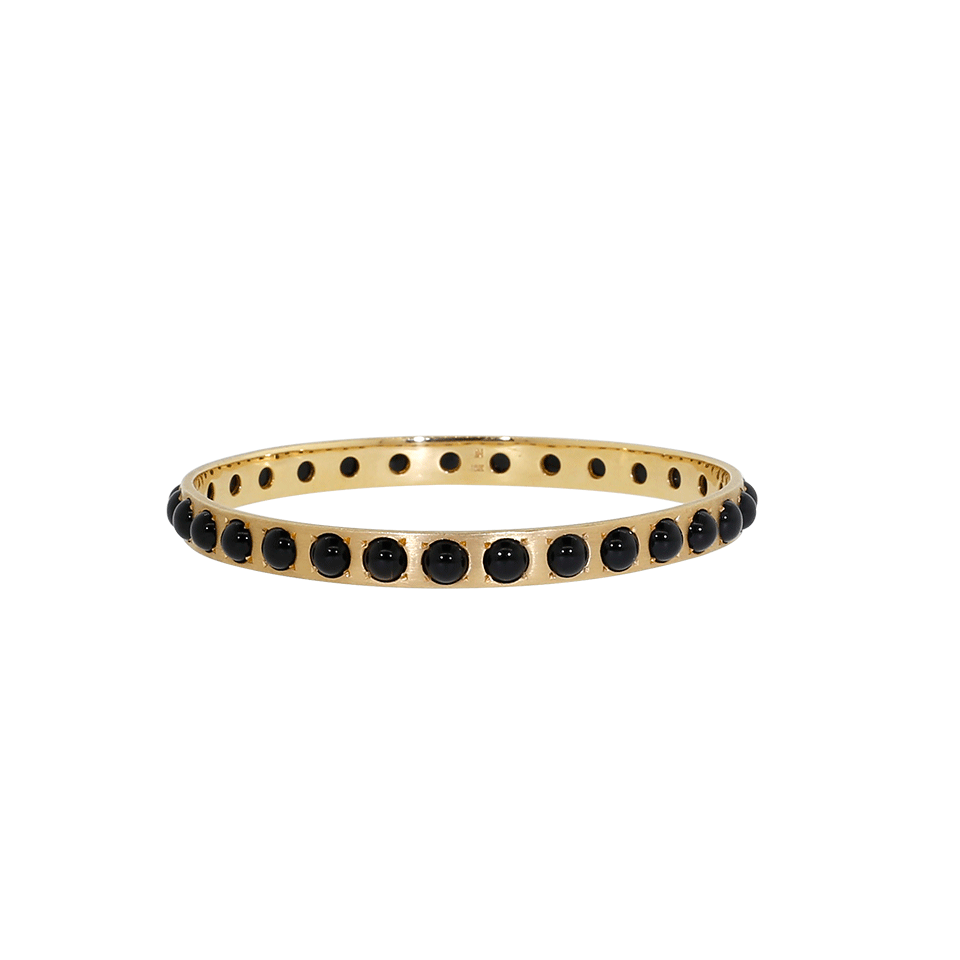 IRENE NEUWIRTH JEWELRY-Onyx Bangle-ROSE GOLD