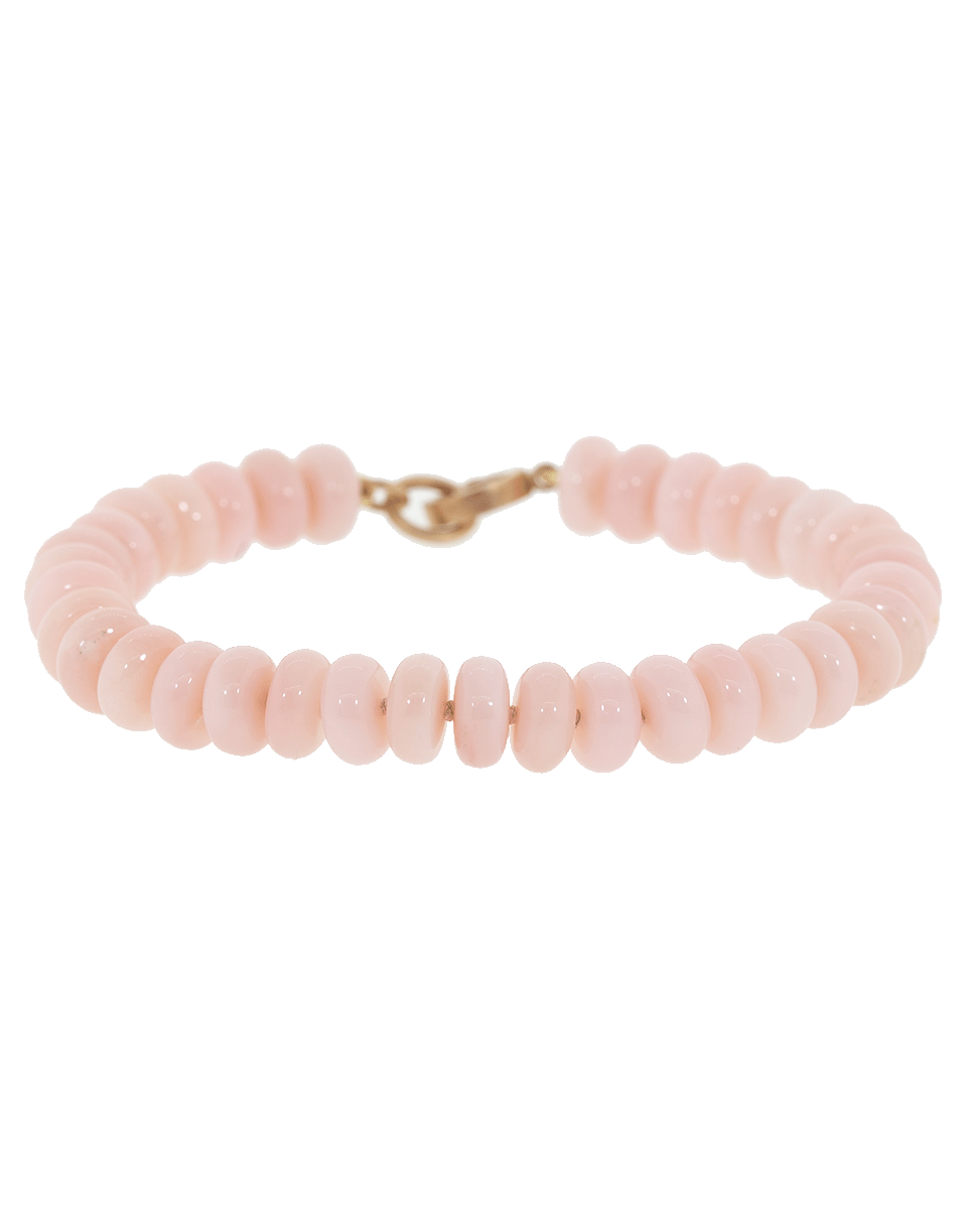 IRENE NEUWIRTH JEWELRY-Pink Opal Bead Bracelet-ROSE GOLD