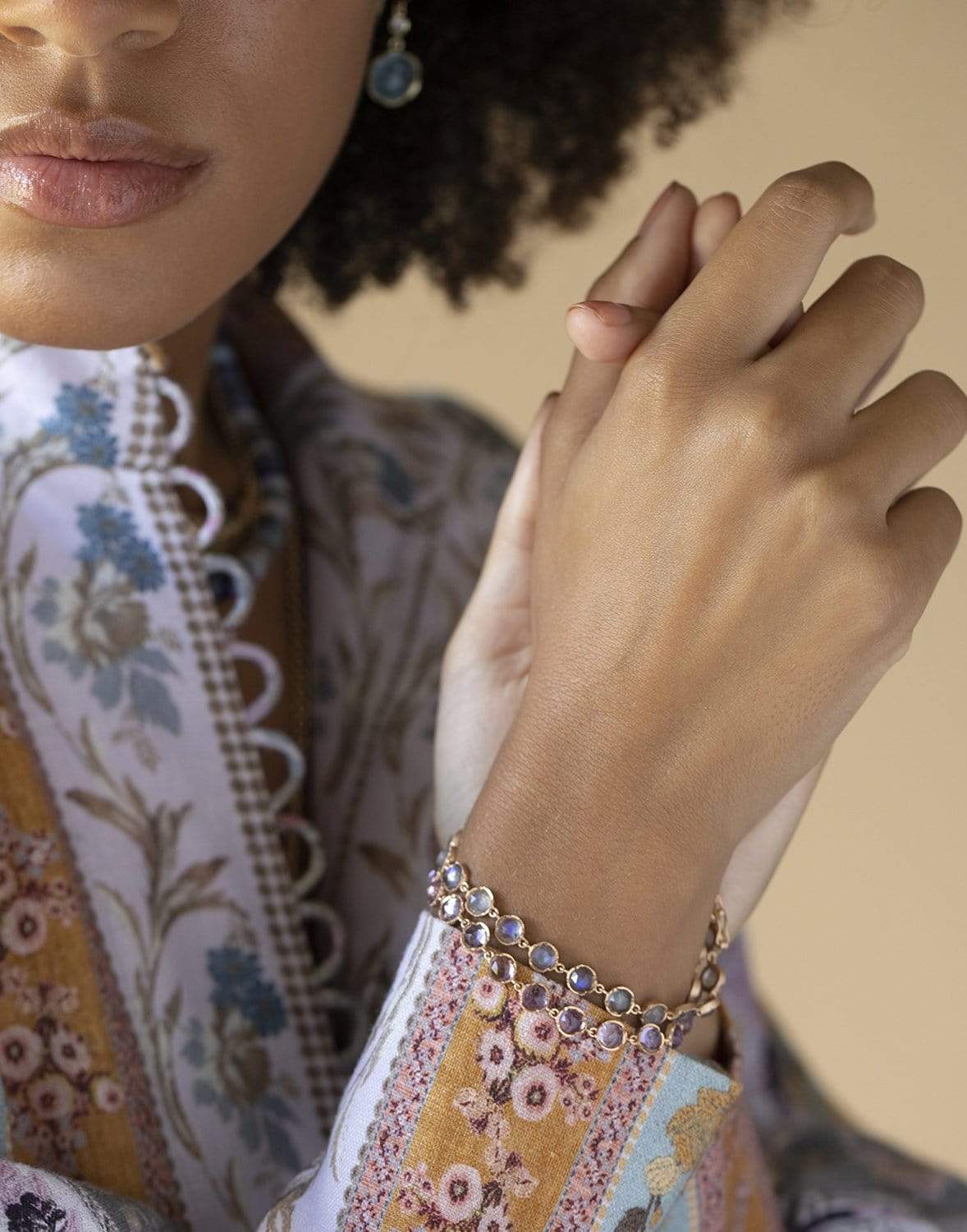 IRENE NEUWIRTH JEWELRY-Rose Cut Rose De France Bracelet-ROSE GOLD