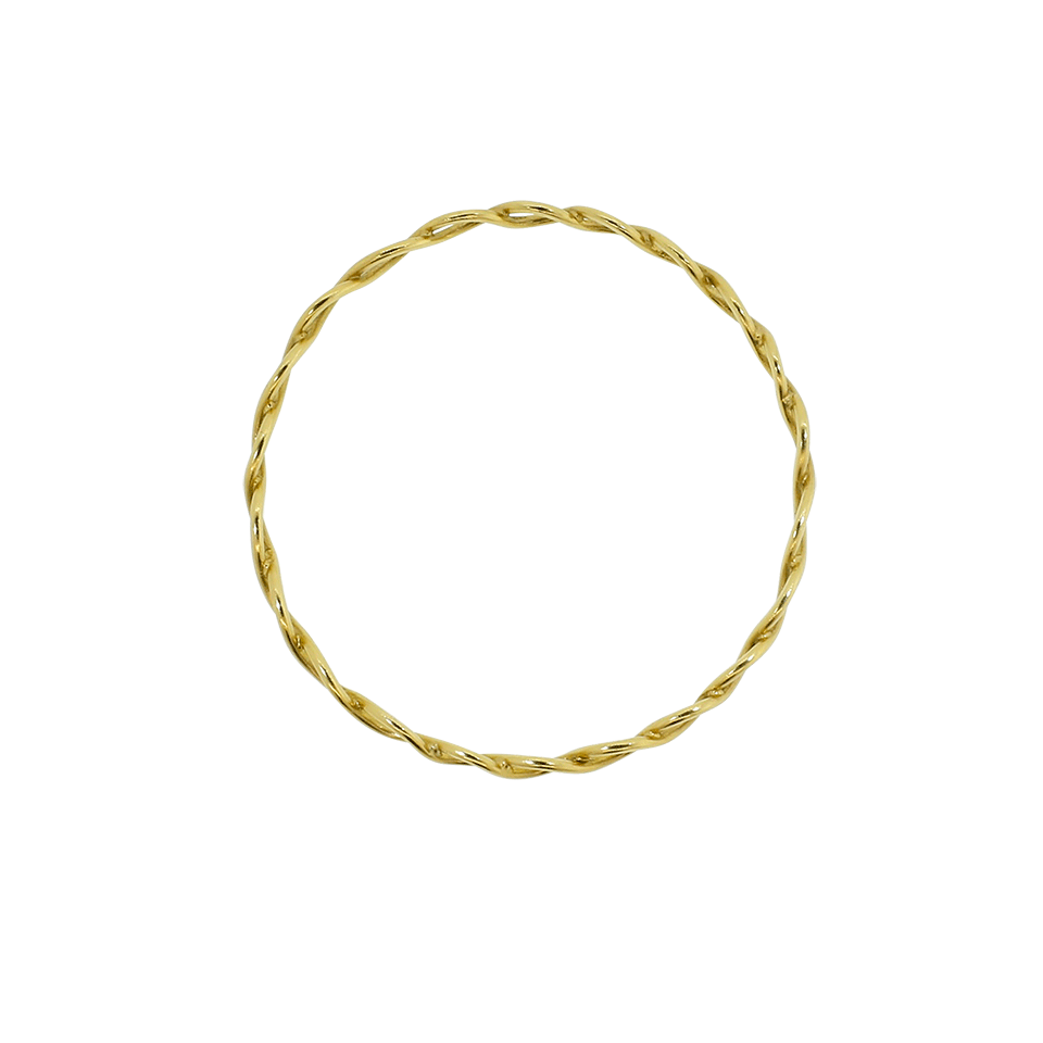 IRENE NEUWIRTH JEWELRY-Gold Braided Bangle-YELLOW GOLD