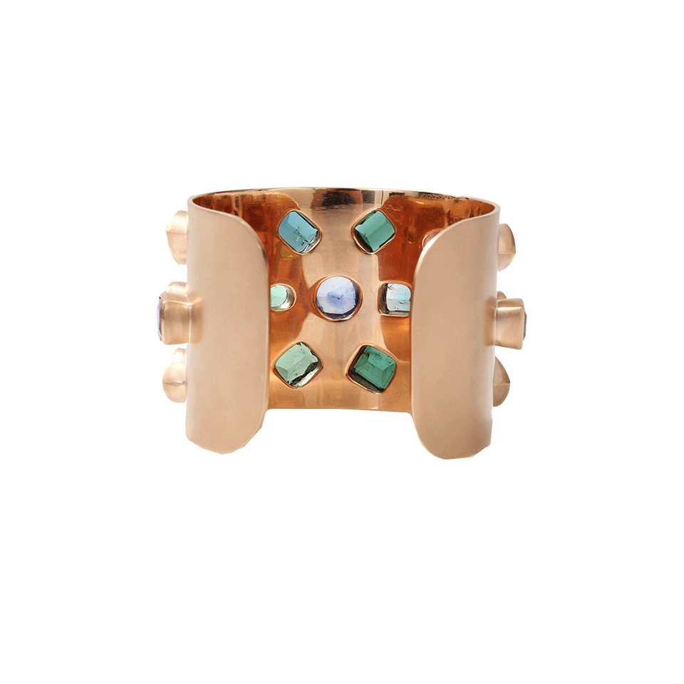 IRENE NEUWIRTH JEWELRY-Tourmaline Cuff-ROSE GOLD