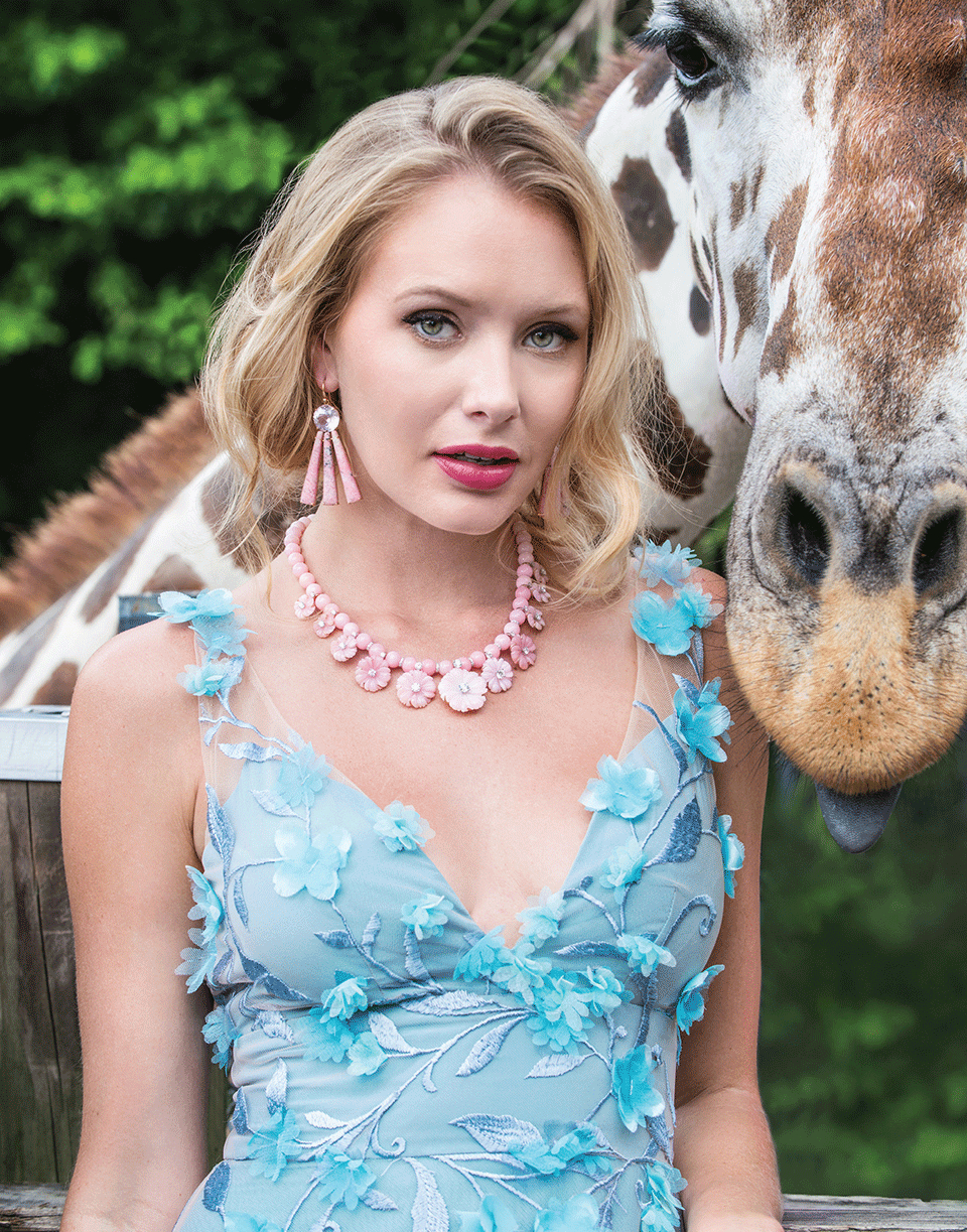 IRENE NEUWIRTH JEWELRY-Kunzite And Pink Opal Earrings-ROSE GOLD