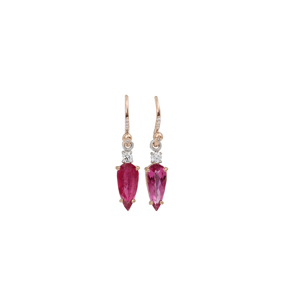 IRENE NEUWIRTH JEWELRY-Limited Edition Pink Tourmaline Earrings-ROSE GOLD