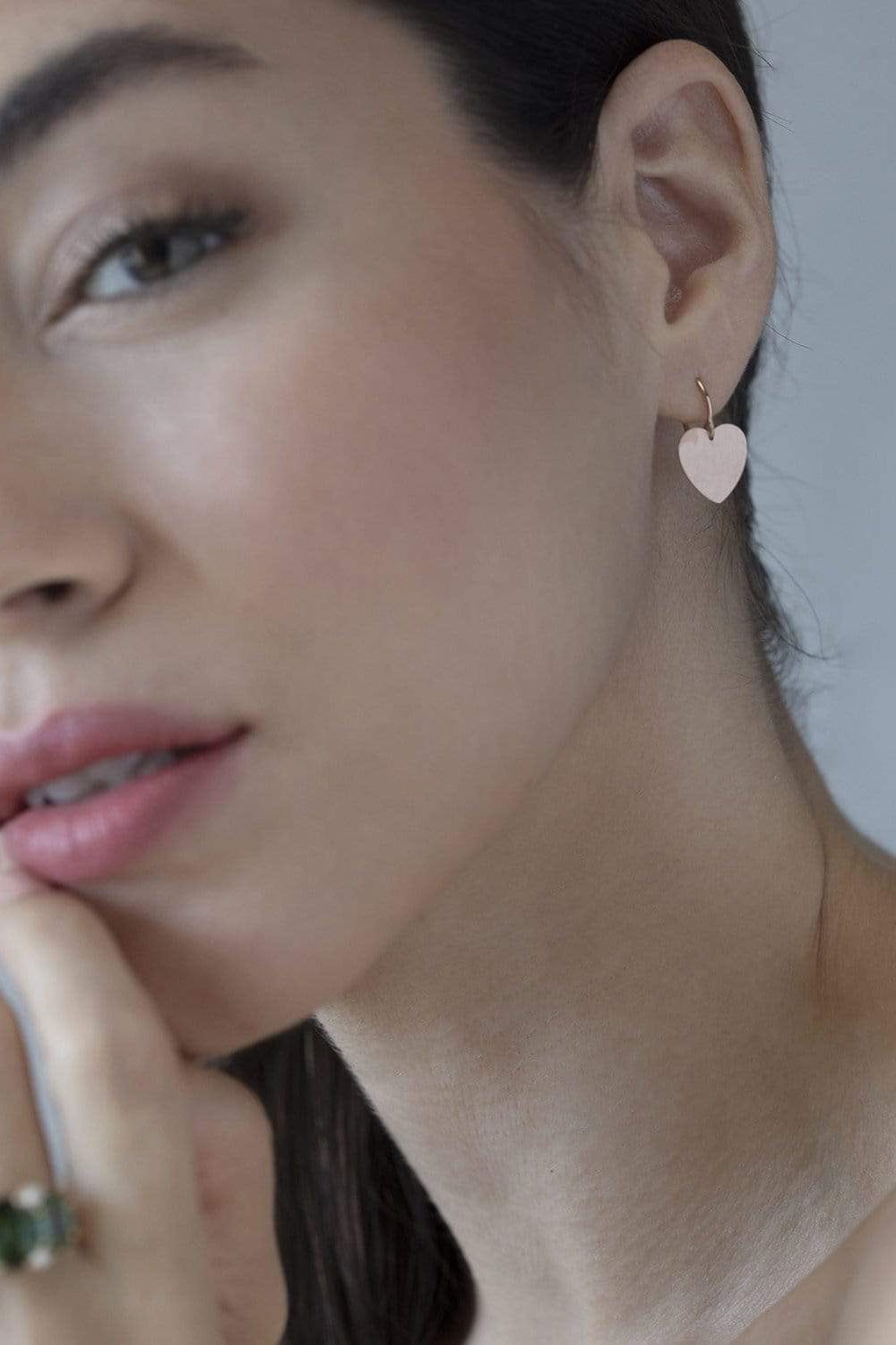 IRENE NEUWIRTH JEWELRY-Medium Love Earrings - Rose Gold-ROSE GOLD