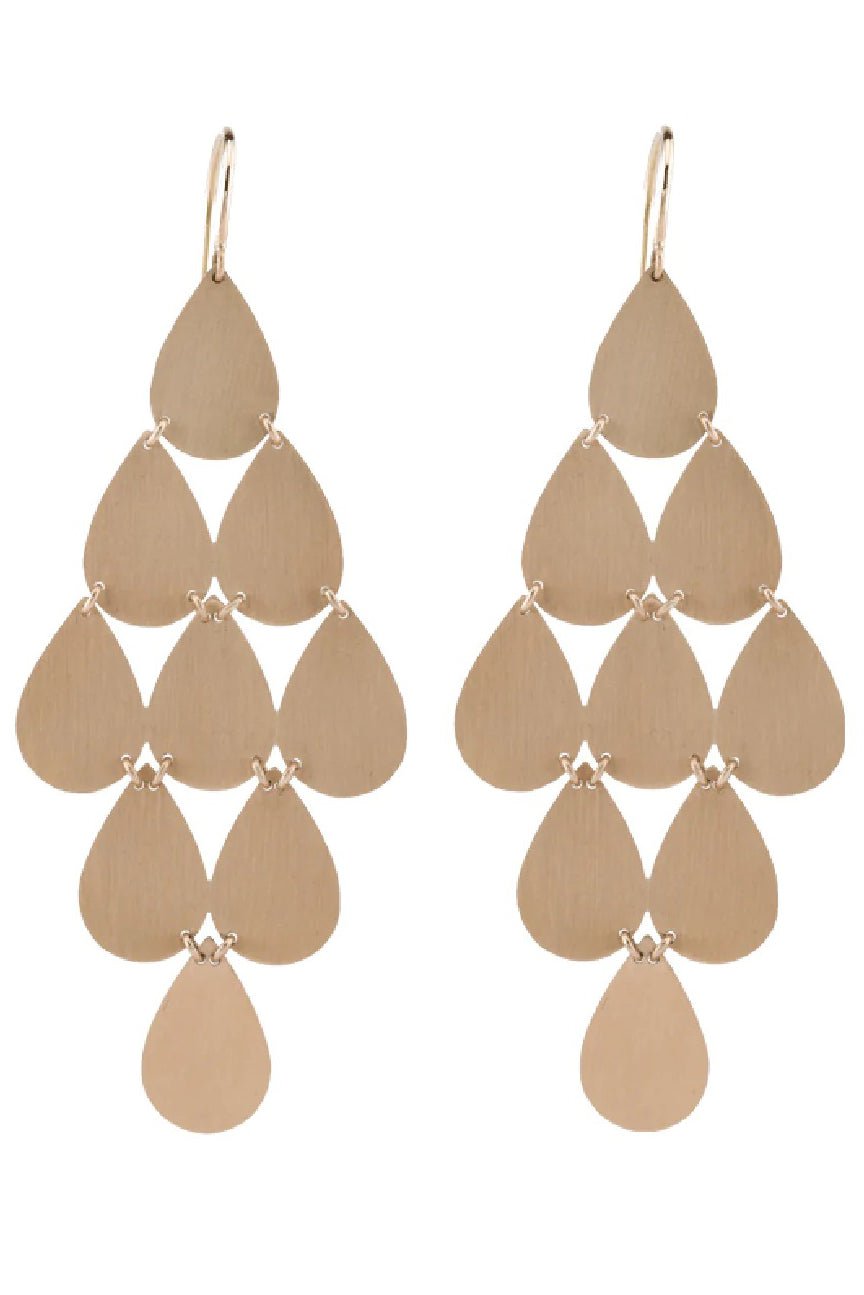 Nine-Drop Chandelier Earrings-ROSE GOLD-JEWELRYFINE JEWELEARRING-IRENE NEUWIRTH JEWELRY