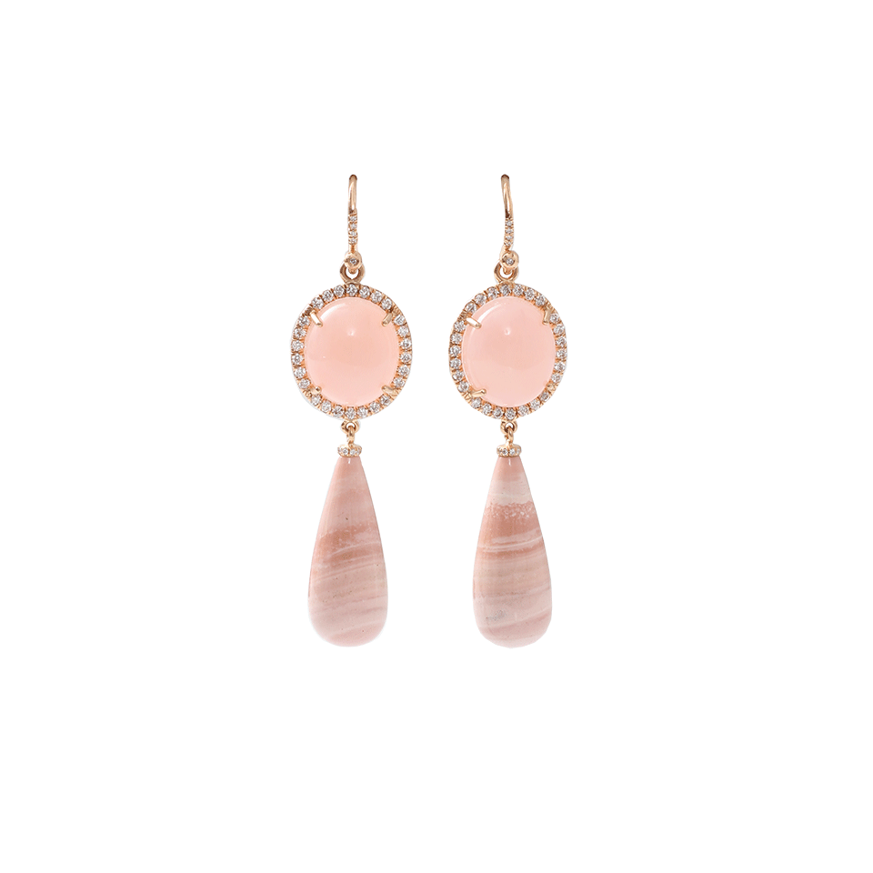 IRENE NEUWIRTH JEWELRY-Pink Opal Drop Earrings-ROSE GOLD